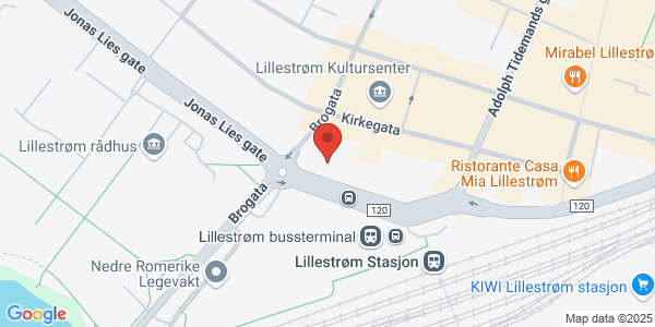 Map displaying event location