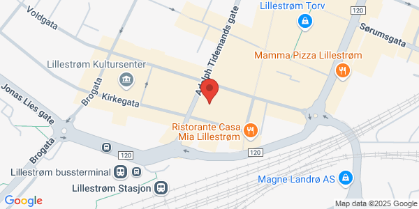 Map displaying event location