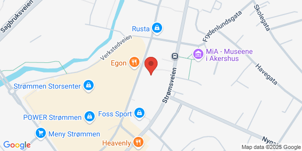Map displaying event location