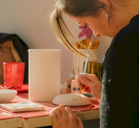 Studentukene | Keramikkmaling med Creative Collective