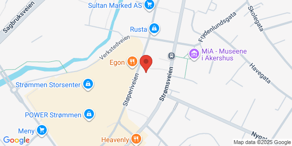 Map displaying event location
