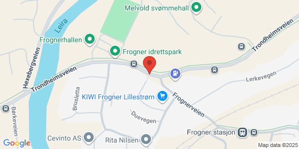 Map displaying event location