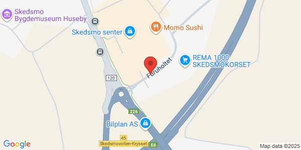 Map displaying event location