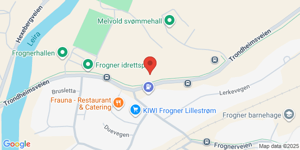Map displaying event location