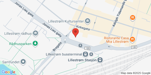 Map displaying event location