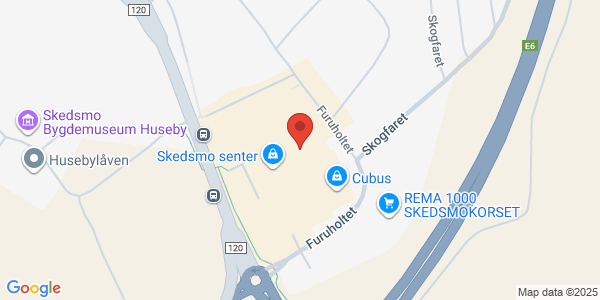 Map displaying event location