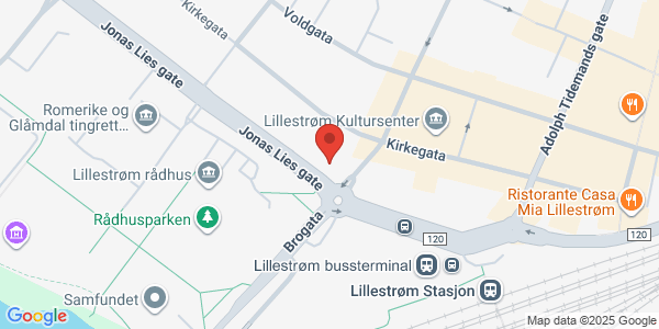 Map displaying event location