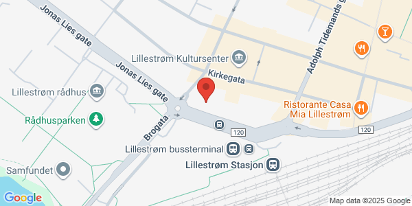 Map displaying event location