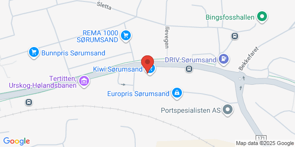 Map displaying event location