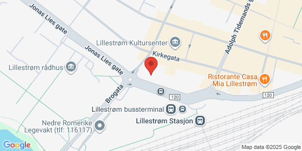 Map displaying event location