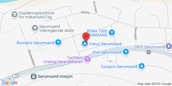 Map displaying event location