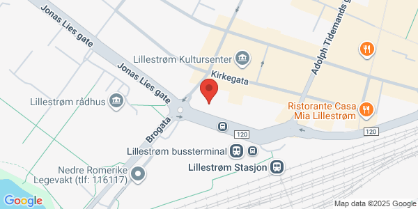 Kart som viser hvor arrangementet foregår