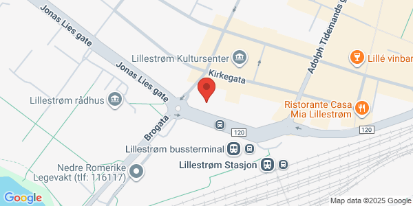 Map displaying event location