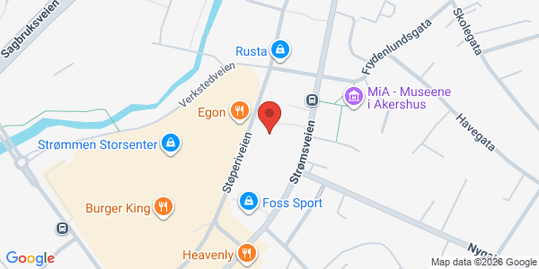 Map displaying event location