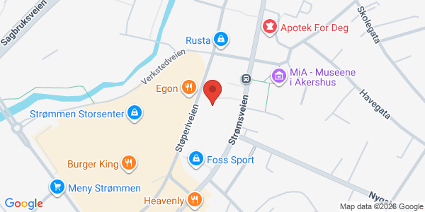 Map displaying event location