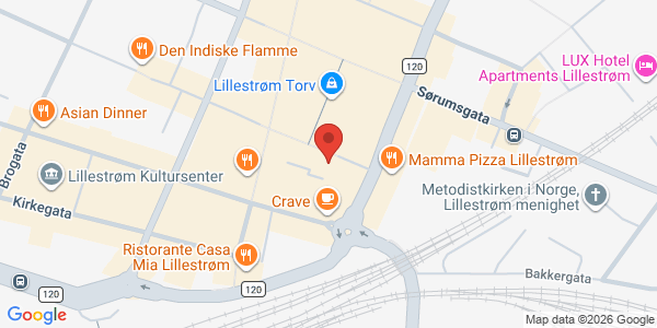 Map displaying event location