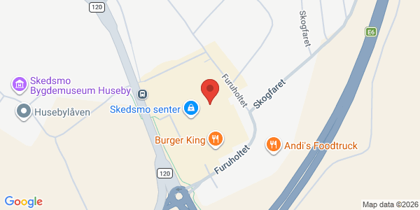 Map displaying event location