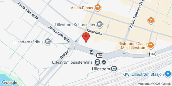 Map displaying event location
