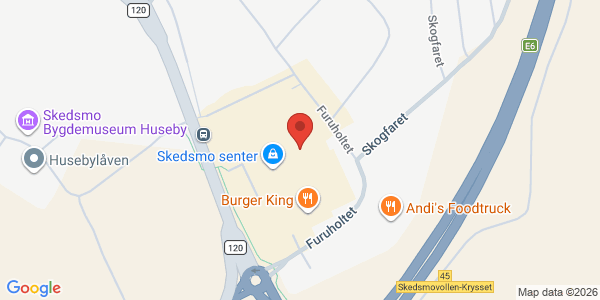Map displaying event location