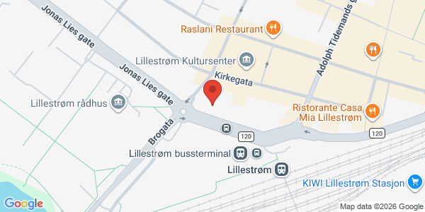 Map displaying event location