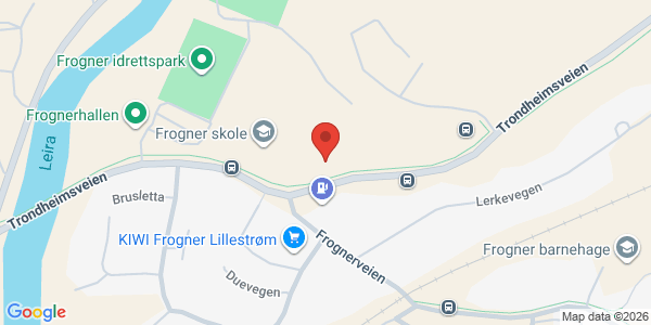 Kart som viser hvor arrangementet foregår