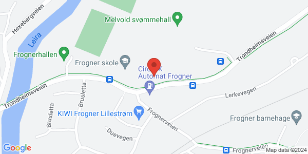 Map displaying event location
