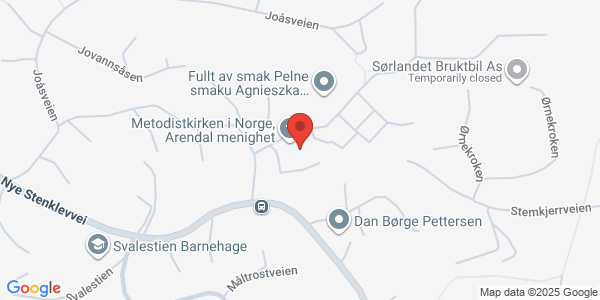 Map displaying event location