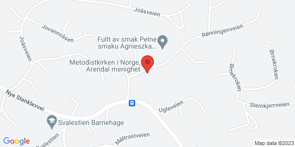 Map displaying event location