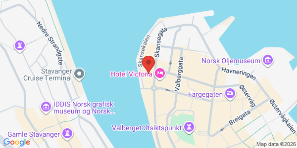 Map displaying event location