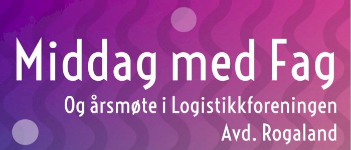 Middag med fag & Årsmøte 2023