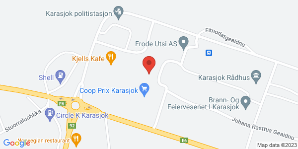 Map displaying event location