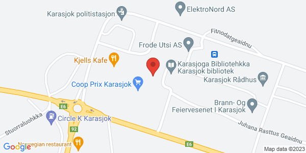 Map displaying event location