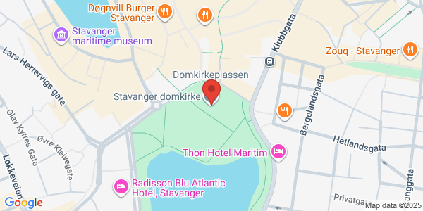 Map displaying event location