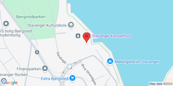 Map displaying event location