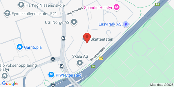 Map displaying event location