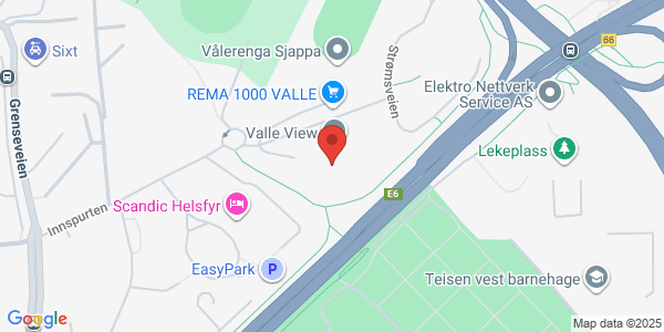 Map displaying event location