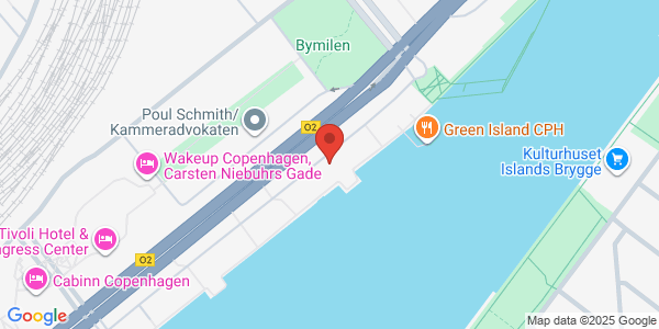 Map displaying event location