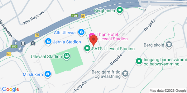 Map displaying event location