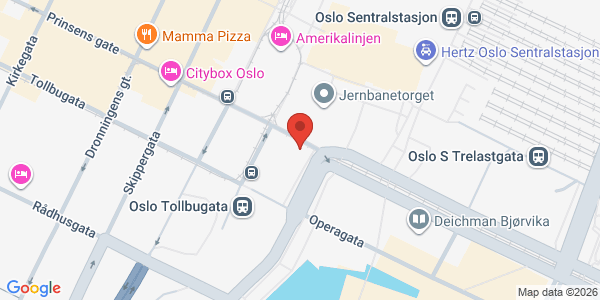 Map displaying event location
