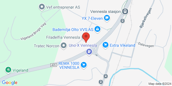 Map displaying event location