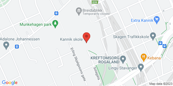 Map displaying event location