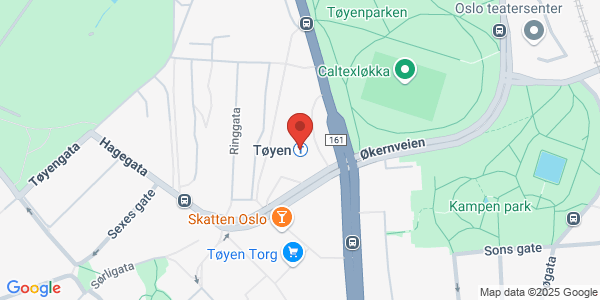 Map displaying event location