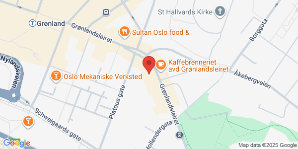 Map displaying event location