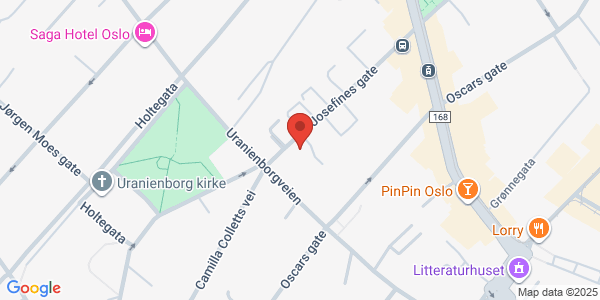 Map displaying event location