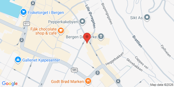 Map displaying event location