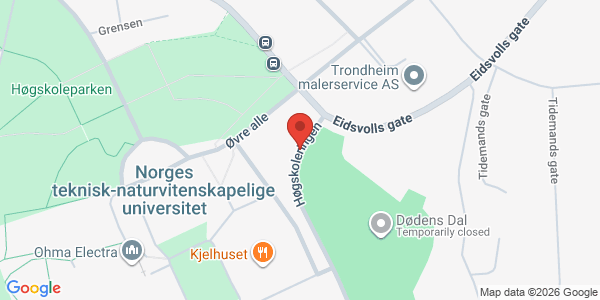 Map displaying event location