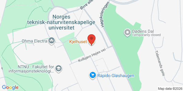 Map displaying event location