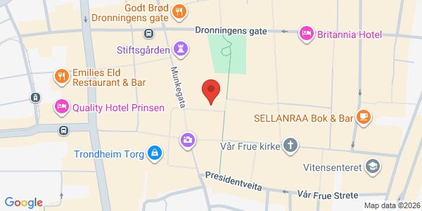 Map displaying event location