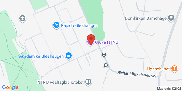 Map displaying event location