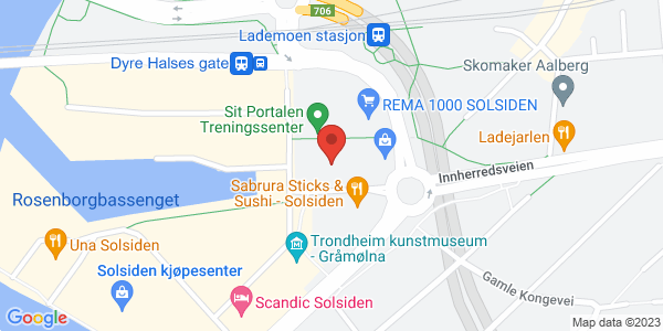 Map displaying event location